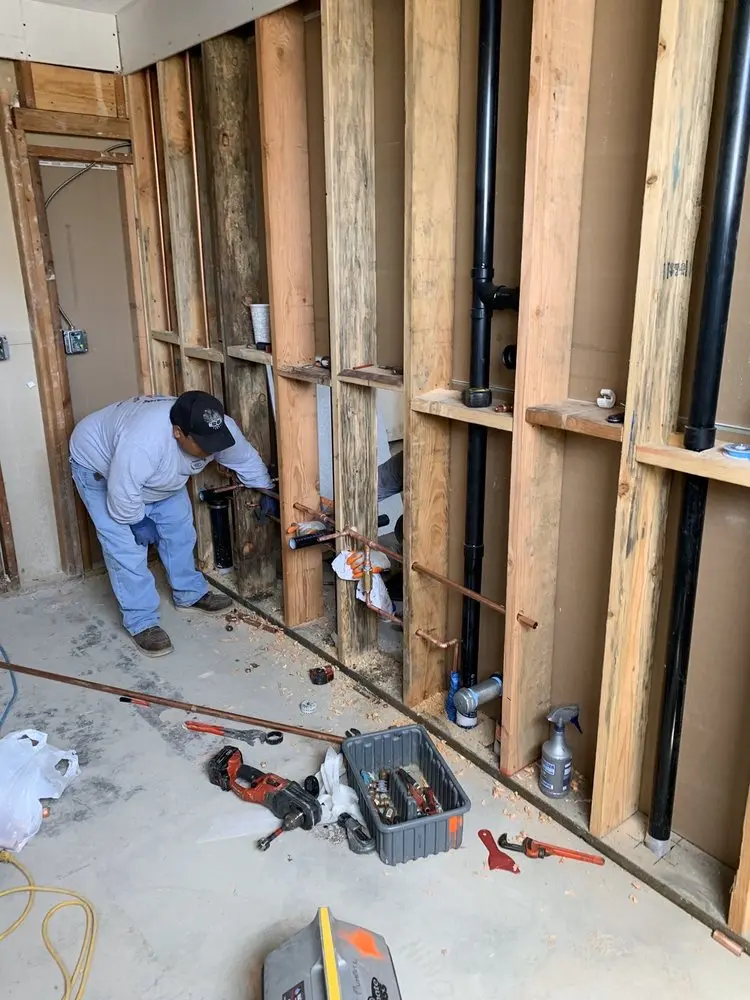 Commercial rough-in plumbing for Commercial Plumbing in Snellville